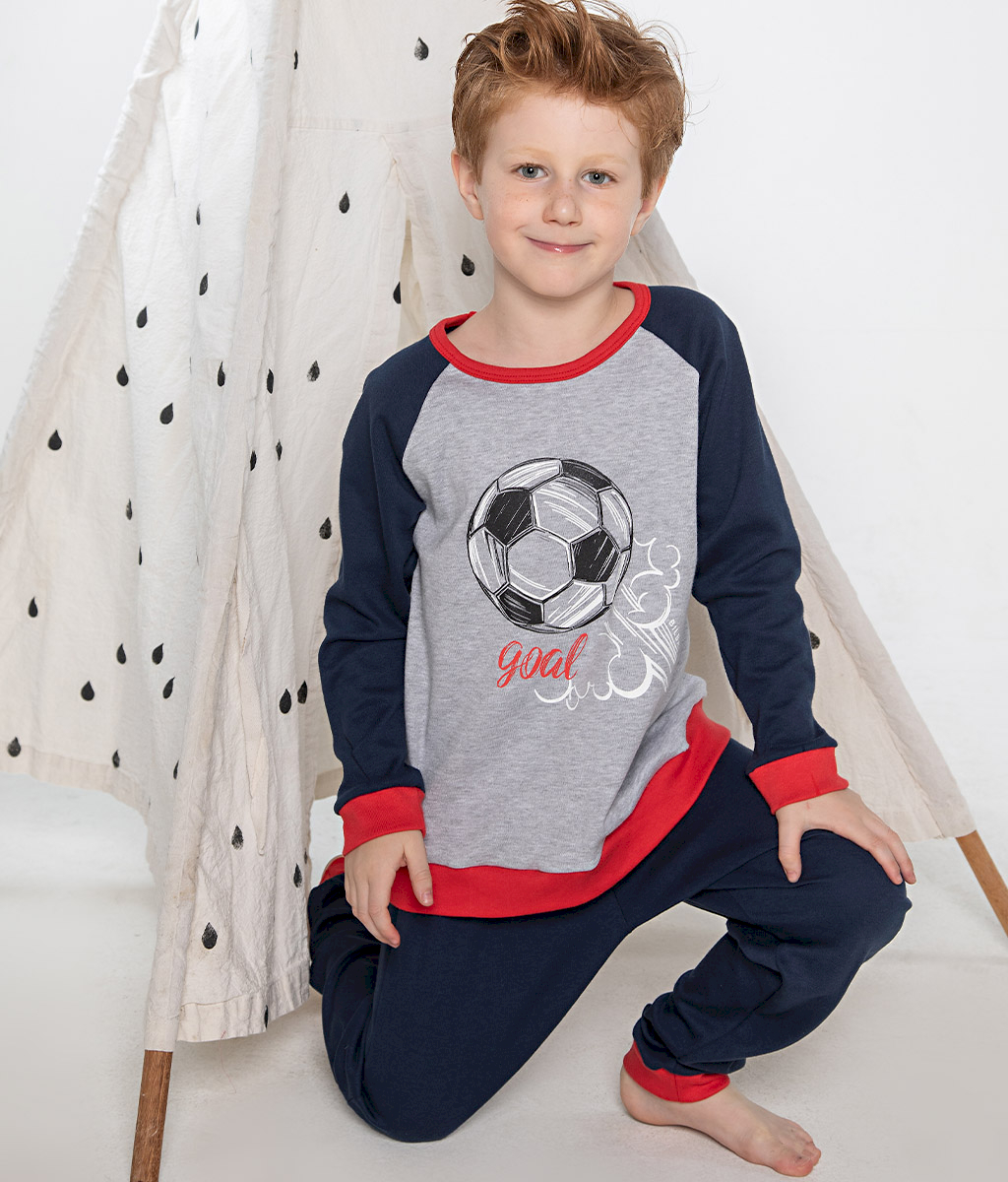 Pijama Mateo Boy Talle especial - Lenceria Moda