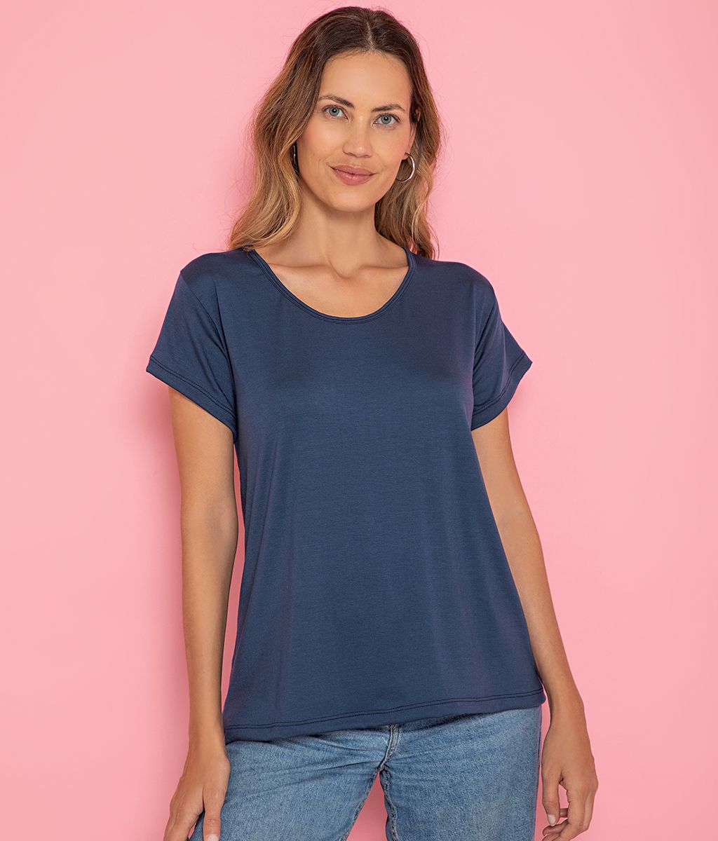 Camiseta LIRIO Plus Size - Bianca Secreta