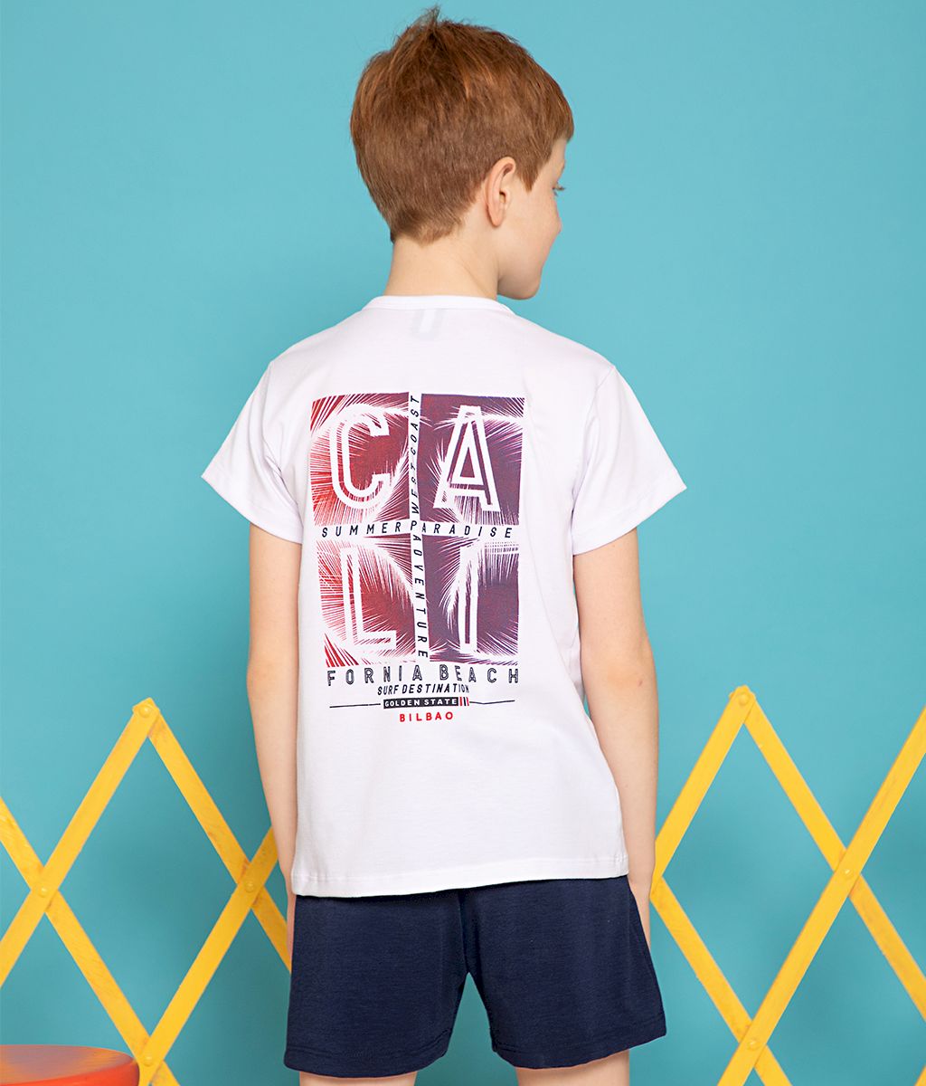 Pijama Infantil CALIFORNIA SS - Bilbao