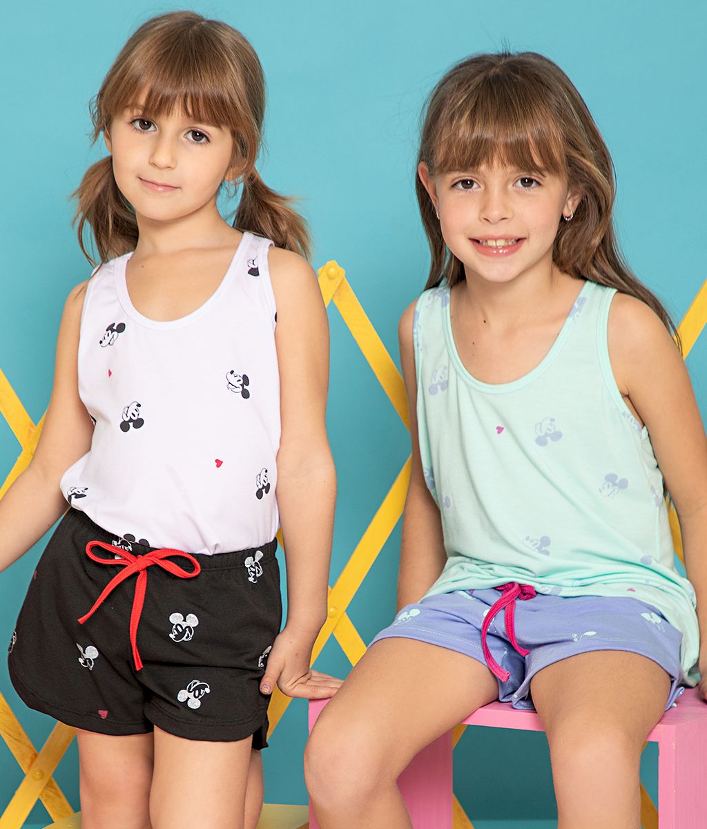 Pijama Infantil MOUSE Extra SS - Bianca Secreta