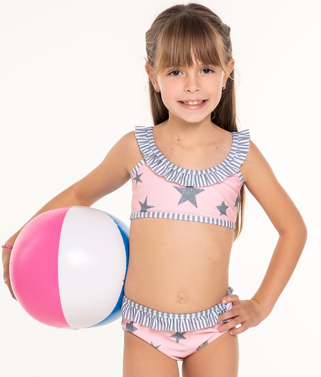 Bikini Infantil Estrellas SS - Bianca Mare