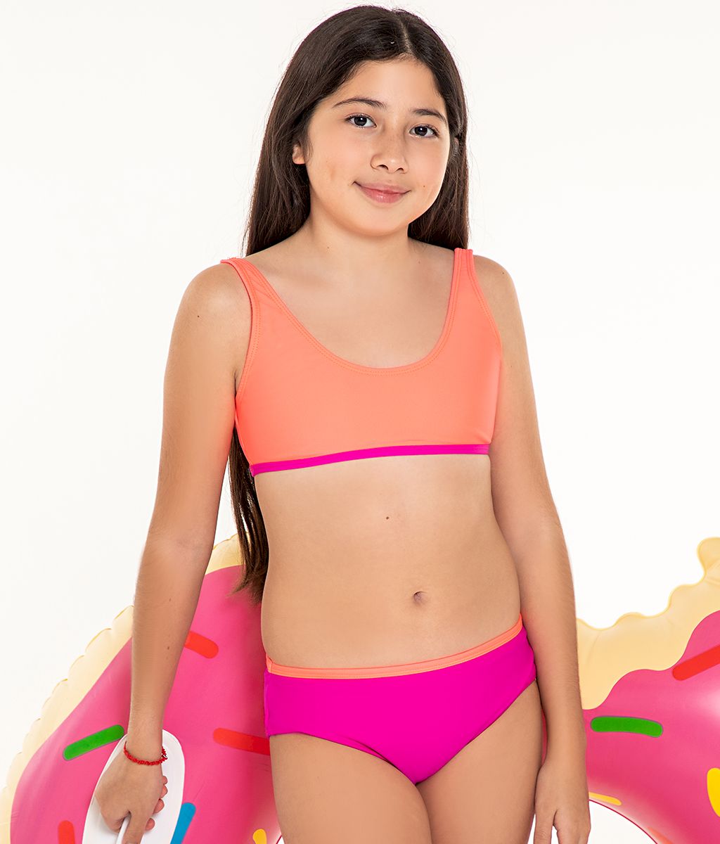 Bikini Infantil Lisa Extra SS - Bianca Mare