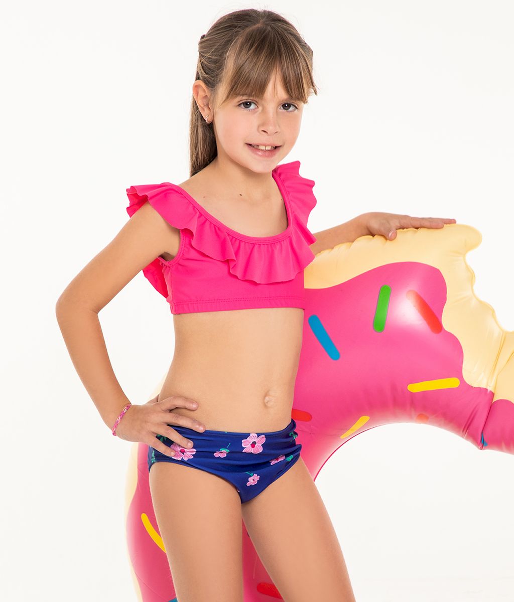 Bikini Infantil Volados Extra SS - Bianca Mare