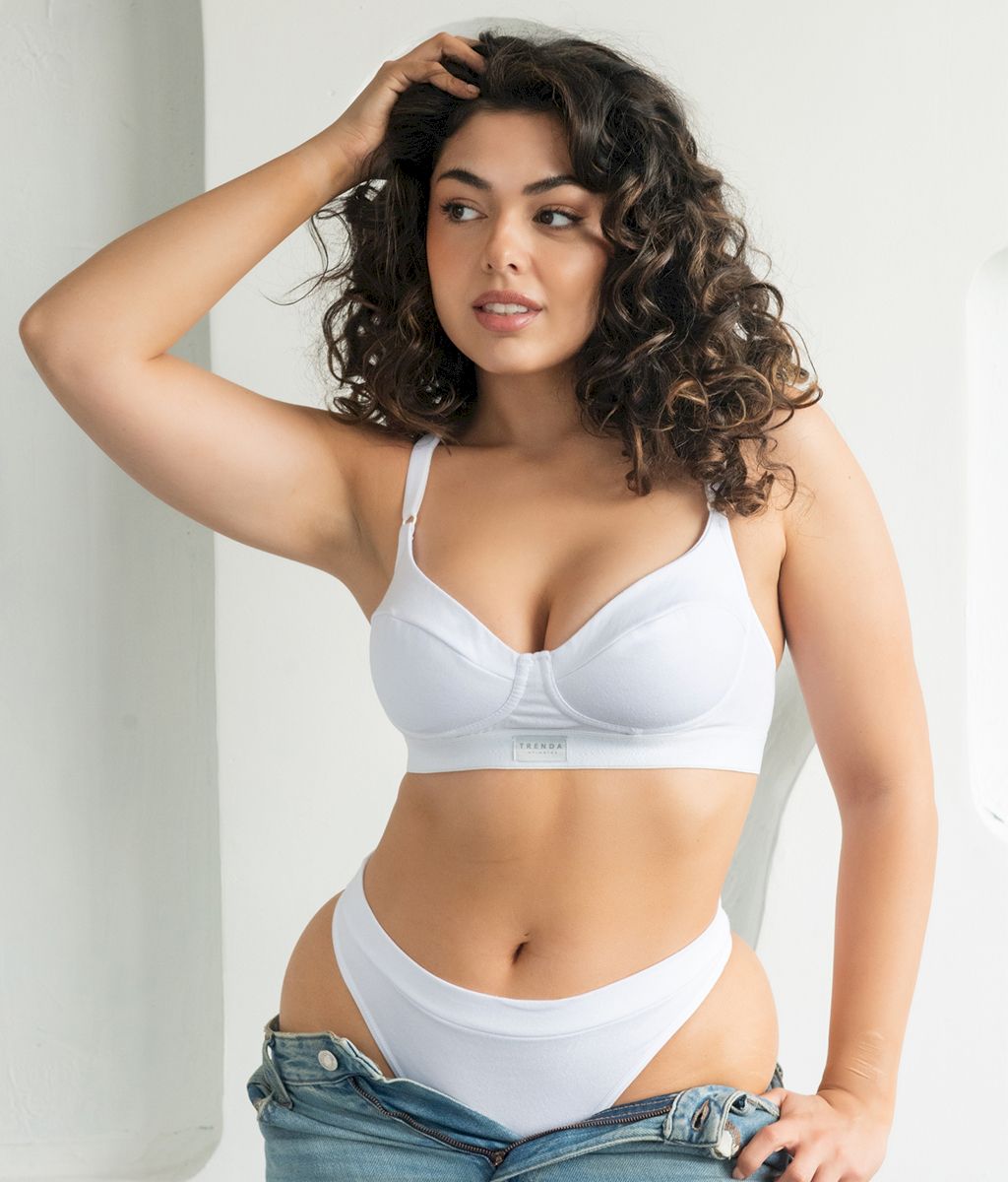 Conjunto Falso Aro Plus Size - Trenda