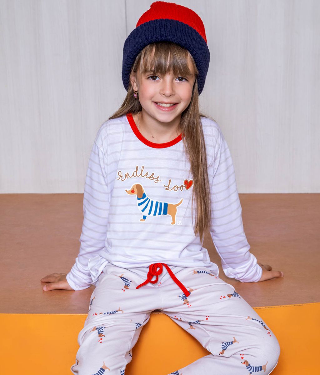 Pijama Infantil SOLE FW - Bianca Secreta